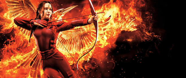 Jennifer Lawrence as Katniss Everdeen 3440x1440