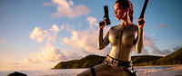 Bianca Beauchamp as Lara Croft 3440x1440